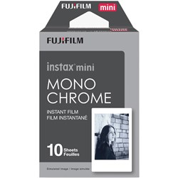 Fujifilm Instax Mini Film Monochrome for Instax Mini Cameras (10 Pack)