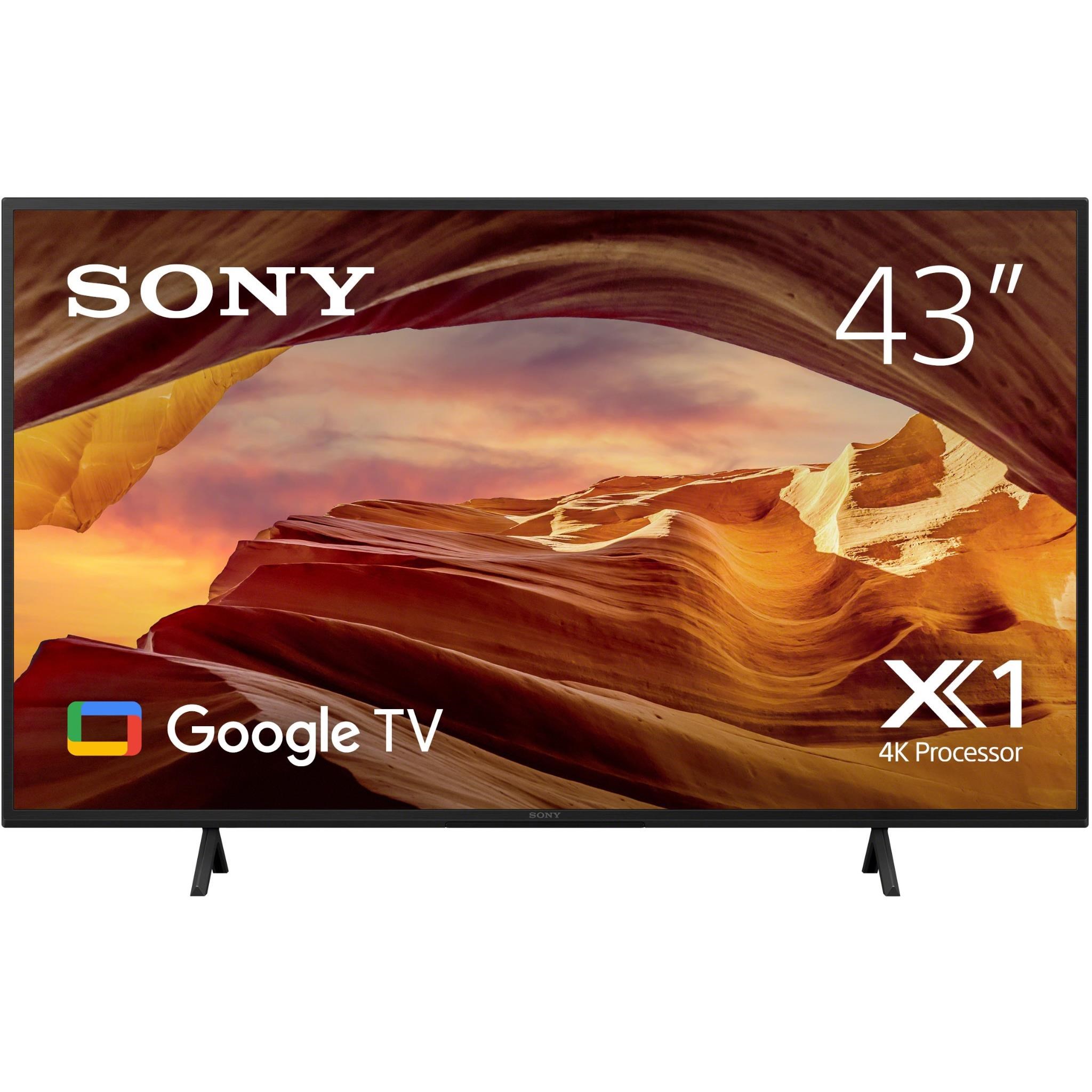 Sony 43” Class X77L 4K Ultra HD LED Smart Google TV KD43X77L - 2023 Model 