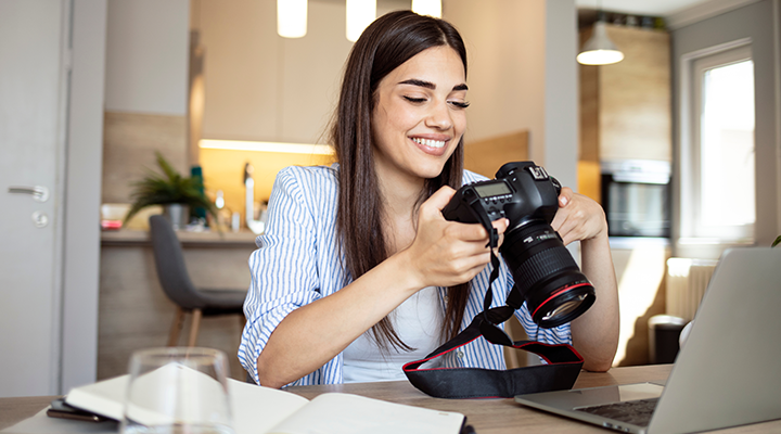 Whatever camera or camera accessory your business needs, we&rsquo;re sure to have it &ndash; DSLR, video, security, action, instant or compact cameras for vlogging and content creation. And the sky&rsquo;s the limit with our latest and greatest technology in drones. <br><br>Browse brands like Canon, Nikon, GoPro, DJI and more.