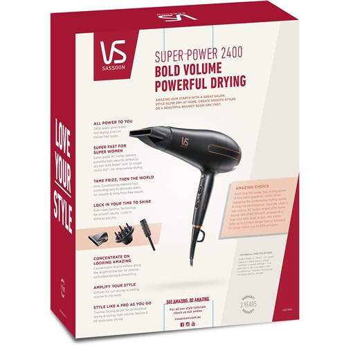 VS Super Power Hair Dryer