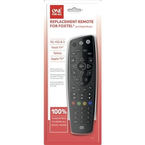 One For All Foxtel PVR Replacement Remote