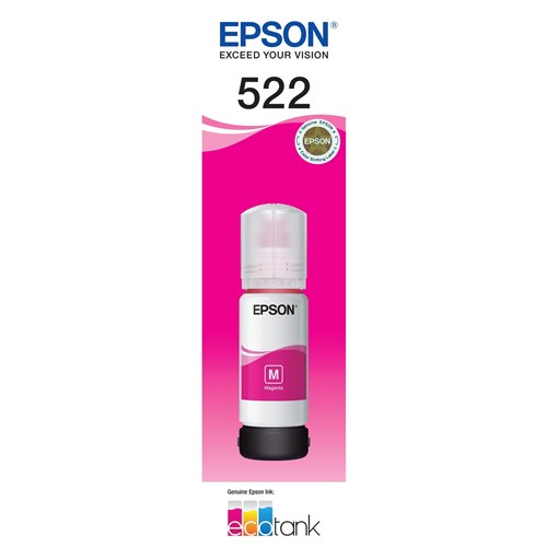 Epson T522 EcoTank Ink Bottle (Magenta)