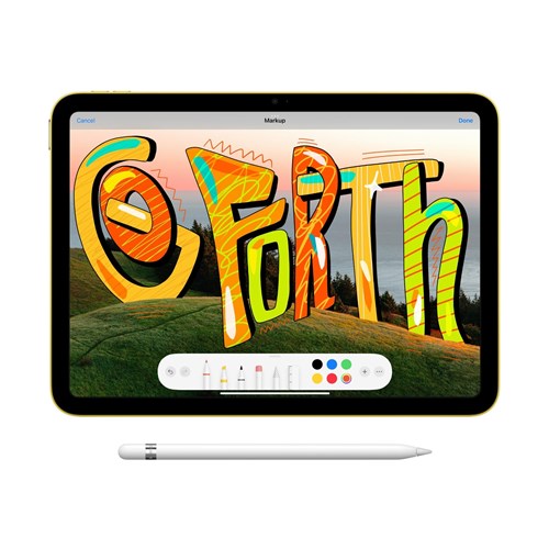 Apple iPad 10.9-inch 64GB Wi-Fi + Cellular (Silver) [10th Gen]