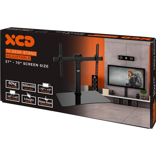 XCD Adjustable TV Desk Stand (37'-70')