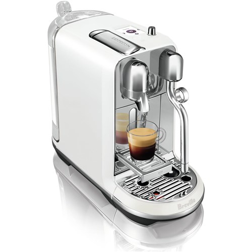 Breville Nespresso Creatista Plus Coffee Machine (Sea Salt White)