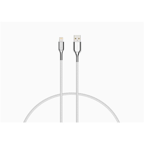 Cygnett Armoured Lightning to USB-A Cable 1m (White)