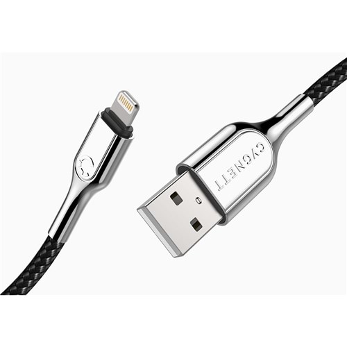 Cygnett Armoured Lightning to USB-A Cable 2m (Black)