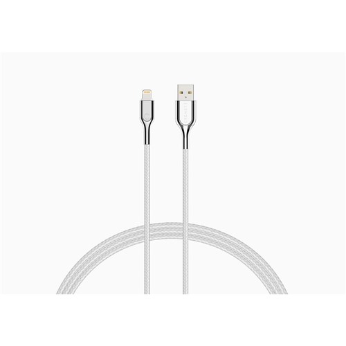Cygnett Armoured Lightning to USB-A Cable 3m (White)