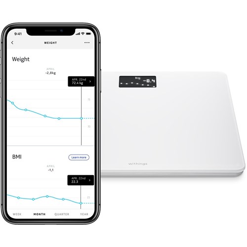 Withings Body BMI Wifi Smart Scale (White)