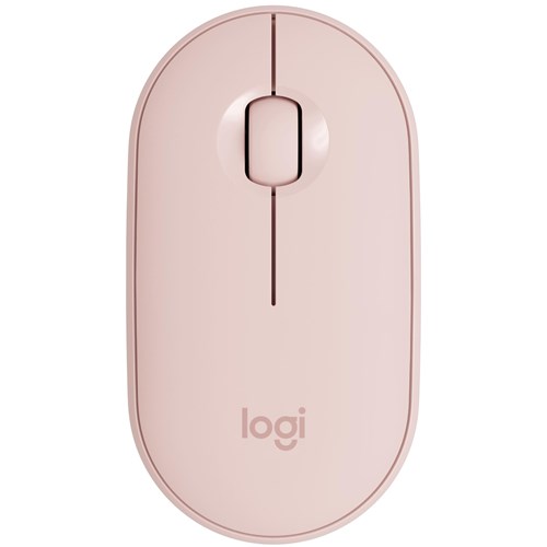 Logitech M350 Pebble Wireless Mouse (Rose)