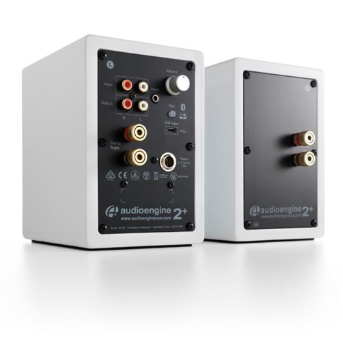 Audioengine A2+ Wireless Powered Speakers (Gloss White)