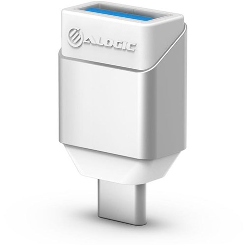 ALOGIC Ultra Mini USB-C to USB-A Adapter (Silver)