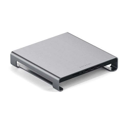 Satechi Aluminium Monitor Stand Hub for iMac (Space Grey)