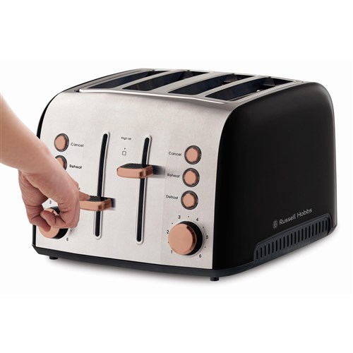 Russell Hobbs Brooklyn 4 Slice Toaster (Copper)