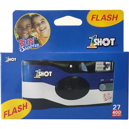 Polaroid 1 Shot Disposable Film Camera with Flash