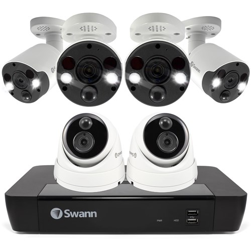 Swann 6 Camera 8 Channel 4k Ultra HD 2TB NVR Security System