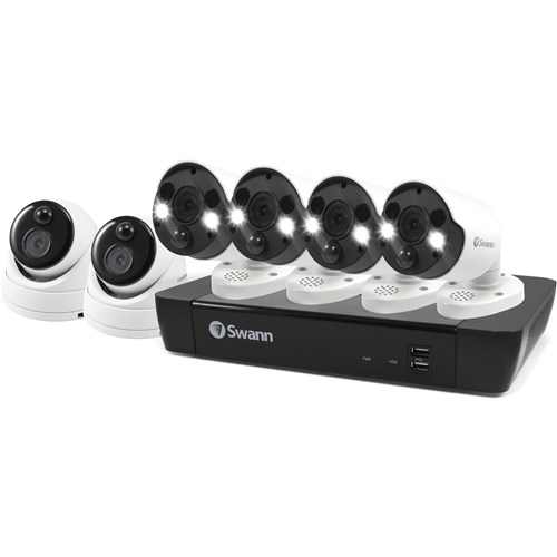 Swann 6 Camera 8 Channel 4k Ultra HD 2TB NVR Security System