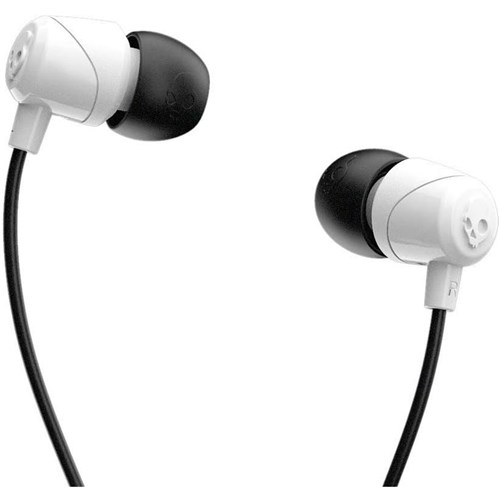 Skullcandy Jib In-Ear Wired Headphones With Mic (White/Black)