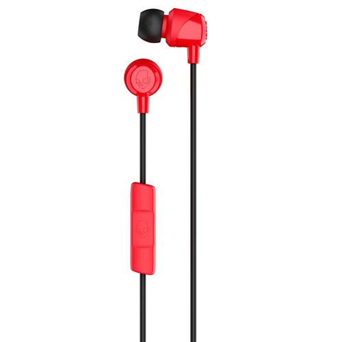 Skullcandy Jib In-Ear Wired Headphones With Mic (Red/Black)