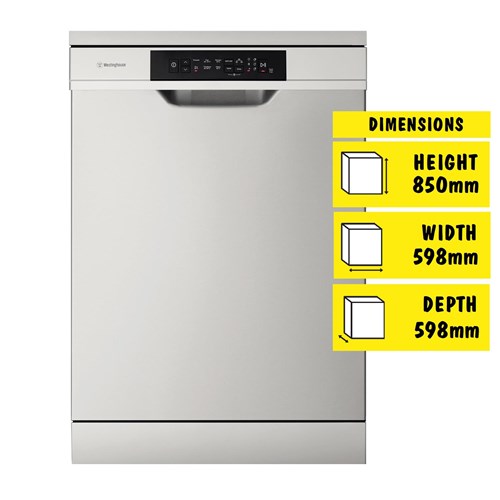 Westinghouse WSF6604XA 13-Place Setting Freestanding Dishwasher (Stainless Steel)