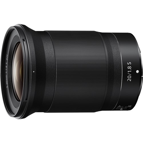 Nikon Nikkor Z 20mm f/1.8 S Mirrorless Camera Lens