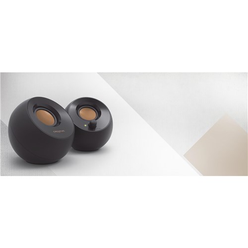 Creative Pebble USB Powered Speaker (Black)