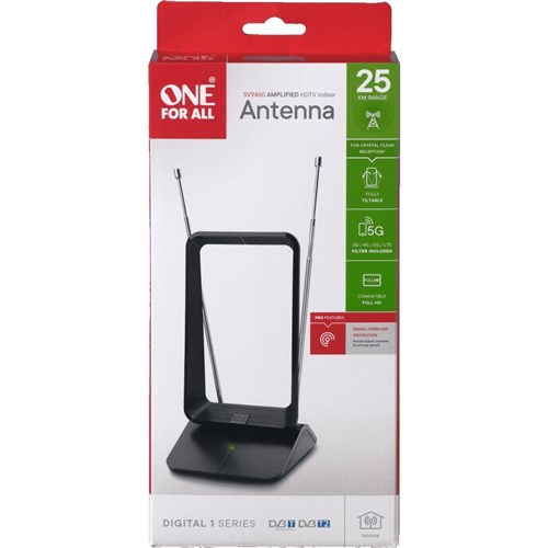 One For All Amplified Indoor TV Antenna