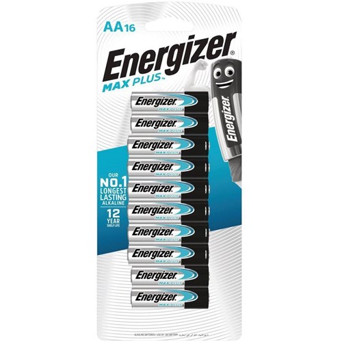 Energizer Max Plus AA Batteries (16pk)