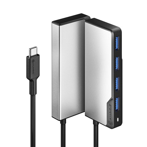 ALOGIC USB-C Fusion Swift 4-in-1 Hub (Space Grey)