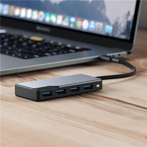 ALOGIC USB-C Fusion Swift 4-in-1 Hub (Space Grey)