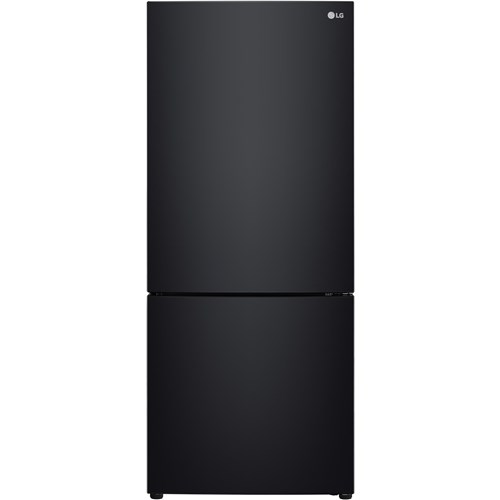 LG GB-455BLE 420L Bottom Mount Fridge (Black)