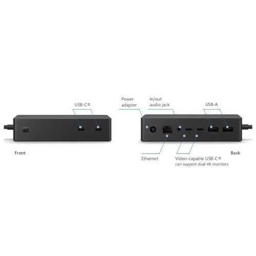 Microsoft Surface Dock 2 1GK-00009 (Black) (For Business)