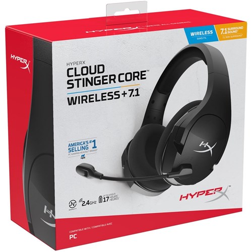 HyperX Cloud Stinger Core Wireless DTS Gaming Headset for PC