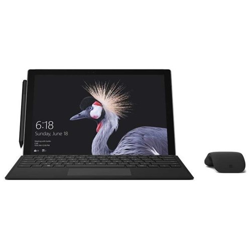Microsoft Surface Pro Type Cover for 7 Pro and Earlier Models (Black)
