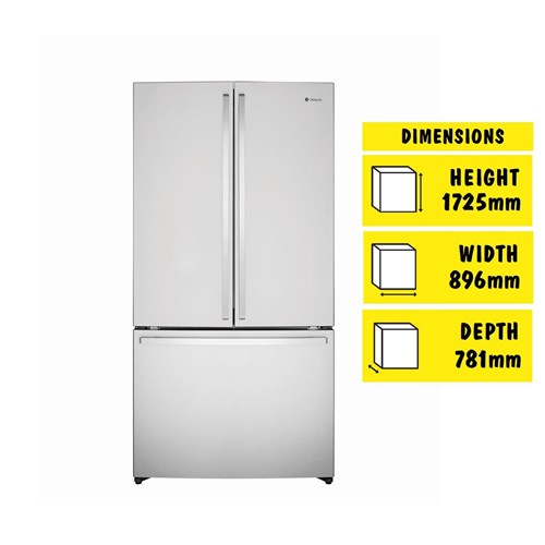 Westinghouse WHE6000SB 565L French Door Fridge (Stainless Steel)