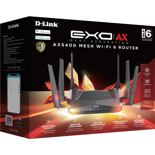 D-Link Smart Mesh AX5400 Wi-Fi 6 Router