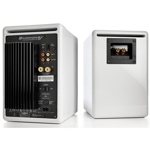 Audioengine A5+ Powered Speakers (White)