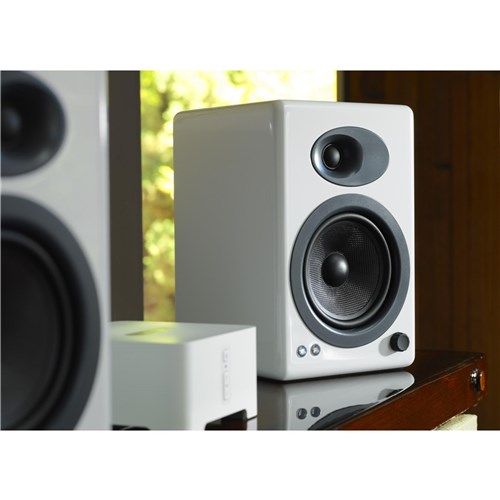 Audioengine A5+ Powered Speakers (White)