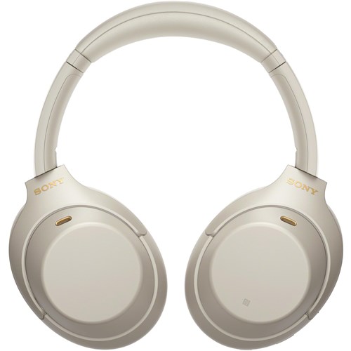 Sony WH-1000XM4 Wireless Noise Cancelling Over-Ear Headphones (Silver)