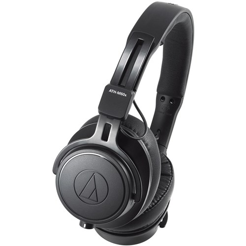 Audio-Technica ATH-M60X Over-Ear Wired Headphones (Black)