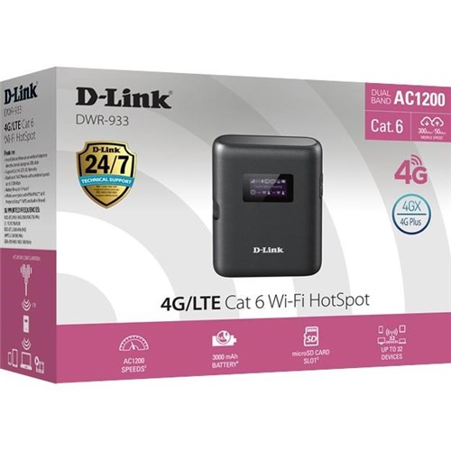 D-Link DWR-933 4G LTE Mobile Router