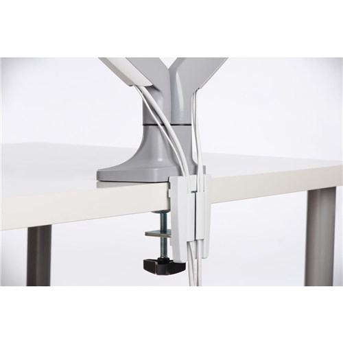 Kensington SmartFit One Touch Height Adjustable Dual Monitor Arm (Grey)