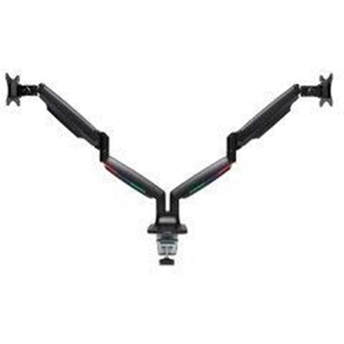Kensington SmartFit One Touch Height Adjustable Dual Monitor Arm (Black)