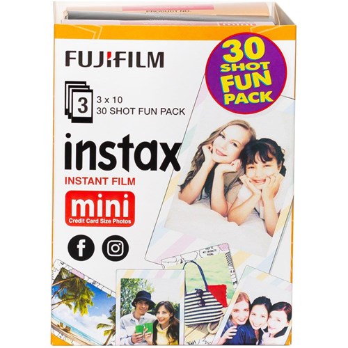 Fujifilm Instax Mini Novelty Film Fun Pack (30 Pack)