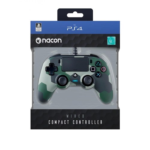 Nacon Compact Controller for PlayStation 4 (Camo Green)