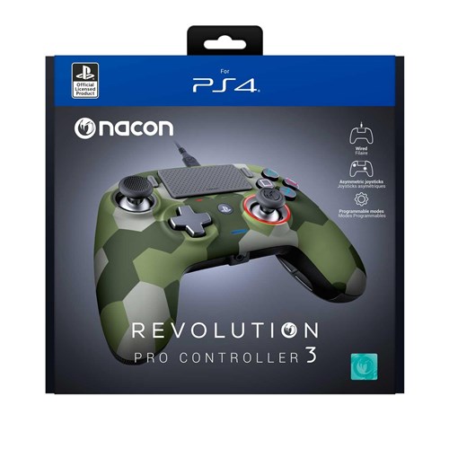 Nacon REV Pro 3 Controller for PlayStation 4 (Camo Green)
