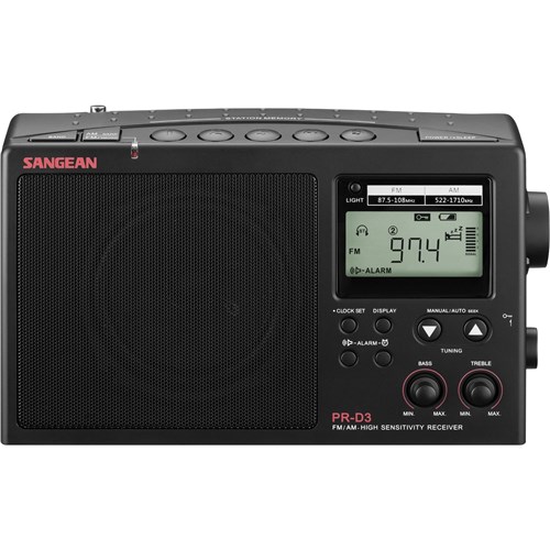 Sangean Long Range AM/FM Portable Radio