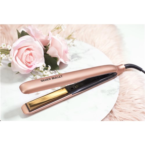 Silver Bullet Titanium 230 Supernova Hair Straightener (Rose Gold)