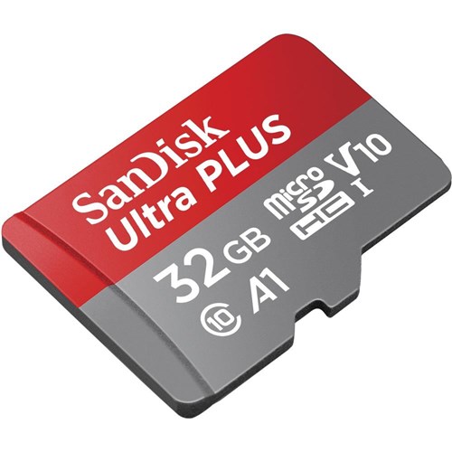 SanDisk Ultra Plus microSDXC 32GB 130MB/s Memory Card