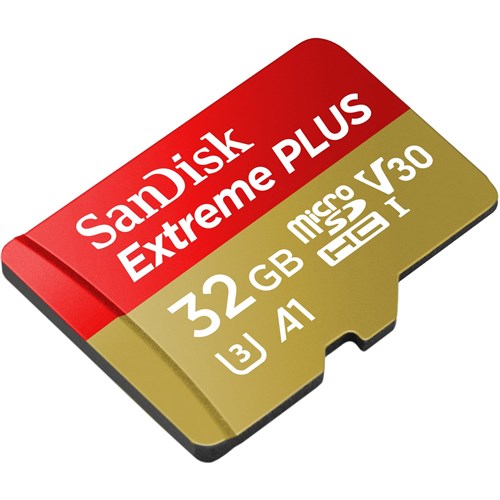 Sandisk Extreme Plus micro SDHC 32GB Memory Card